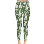 Easter bunny pattern Inside Out Leggings