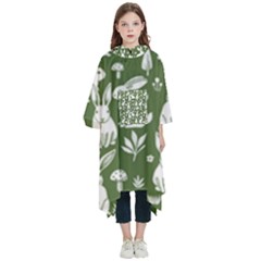 Easter bunny pattern Kids  Hooded Rain Ponchos from ArtsNow.com