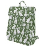 Easter bunny pattern Flap Top Backpack