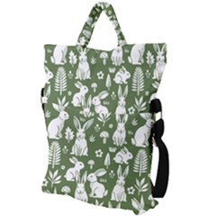 Fold Over Handle Tote Bag 