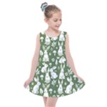 Easter bunny pattern Kids  Summer Dress