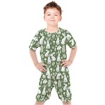 Easter bunny pattern Kids  T-Shirt and Shorts Set