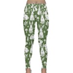 Easter bunny pattern Lightweight Velour Classic Yoga Leggings