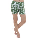 Easter bunny pattern Lightweight Velour Yoga Shorts