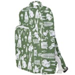 Easter bunny pattern Double Compartment Backpack