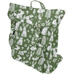 Easter bunny pattern Buckle Up Backpack