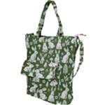 Easter bunny pattern Shoulder Tote Bag