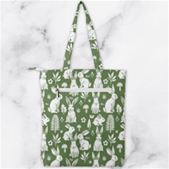 Double Zip Up Tote Bag 