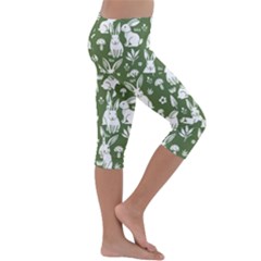Kids  Lightweight Velour Capri Leggings  