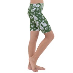 Kids  Lightweight Velour Cropped Yoga Leggings 