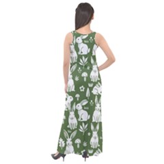 Sleeveless Velour Maxi Dress 