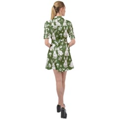 Belted Shirt Dress 
