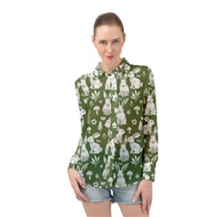 Long Sleeve Chiffon Shirt 