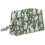 Easter bunny pattern Wristlet Pouch Bag (Large)