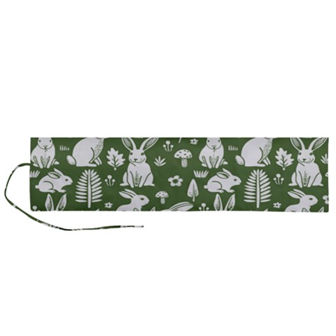 Easter bunny pattern Roll Up Canvas Pencil Holder (L) from ArtsNow.com