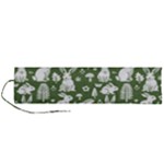 Easter bunny pattern Roll Up Canvas Pencil Holder (L)