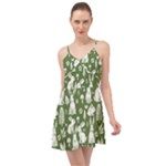 Easter bunny pattern Summer Time Chiffon Dress