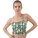 Easter bunny pattern Mini Tank Bikini Top