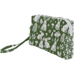 Easter bunny pattern Wristlet Pouch Bag (Small)