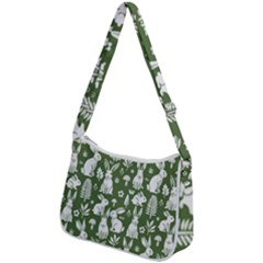 Zip Up Shoulder Bag 