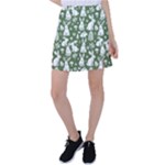 Easter bunny pattern Tennis Skirt