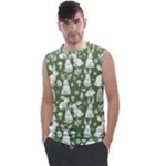 Easter bunny pattern Men s Regular Tank Top