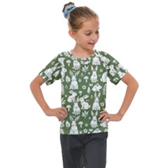 Kids  Mesh Piece T-Shirt 