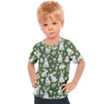 Easter bunny pattern Kids  Sports T-Shirt