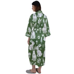 Maxi Satin Kimono 