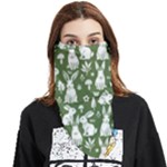 Easter bunny pattern Face Covering Bandana (Triangle)