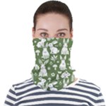 Easter bunny pattern Face Seamless Bandana (Adult)