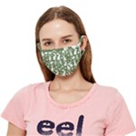 Easter bunny pattern Crease Cloth Face Mask (Adult)