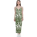 Easter bunny pattern V-Neck Camisole Jumpsuit