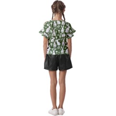 Kids  Cut Out Flutter Sleeves 