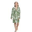 Kids  Long Sleeve Velvet Lounge Robe 