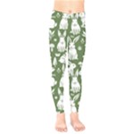 Easter bunny pattern Kids  Classic Winter Leggings