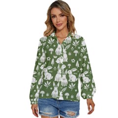 Women s Long Sleeve Button Up Shirt 