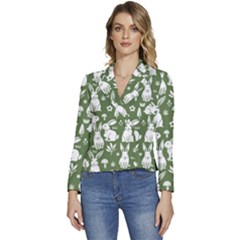 Women s Long Sleeve Revers Collar Cropped Jacket 