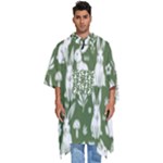 Easter bunny pattern Men s Hooded Rain Ponchos