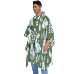 Men s Hooded Rain Ponchos 