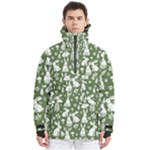 Easter bunny pattern Men s Pullover Zip Ski and Snowboard Waterproof Breathable Jacket