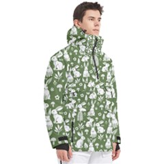 Men s Pullover Zip Ski and Snowboard Waterproof Breathable Jacket 