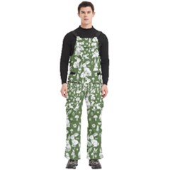 Men s Side Zip Front Pouch Ski And Snowboard Bib Pants	 