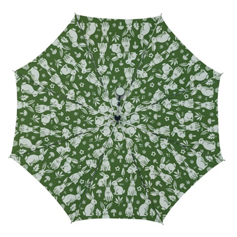 Easter bunny pattern Automatic Folding Umbrella with Case (Medium) from ArtsNow.com