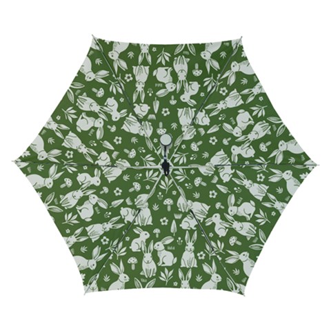 Easter bunny pattern Automatic Folding Umbrella with Case (Small) from ArtsNow.com