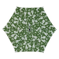 Easter bunny pattern Automatic Folding Umbrella with Case (Small) from ArtsNow.com