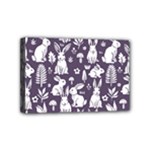 Easter bunny pattern Mini Canvas 6  x 4  (Stretched)