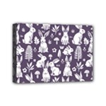 Easter bunny pattern Mini Canvas 7  x 5  (Stretched)
