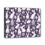 Easter bunny pattern Canvas 10  x 8  (Stretched)