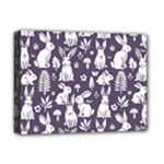 Easter bunny pattern Deluxe Canvas 16  x 12  (Stretched) 